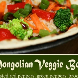 Vegan Mongolian Veggie Bowl