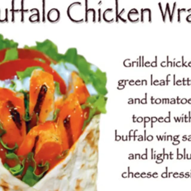 Buffalo Chicken Wrap.