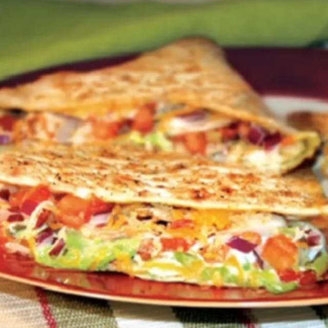 Gluten-Free California Quesadilla.