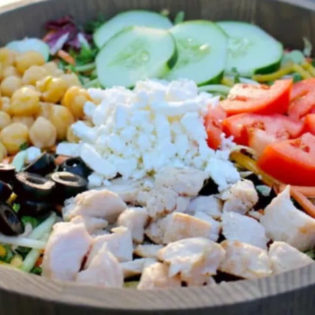 Mediterranean Power Blend Bowl.